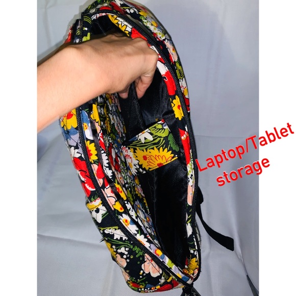 SOLD**Vera Bradley Laptop Backpack ๐ - Picture 7 of 8